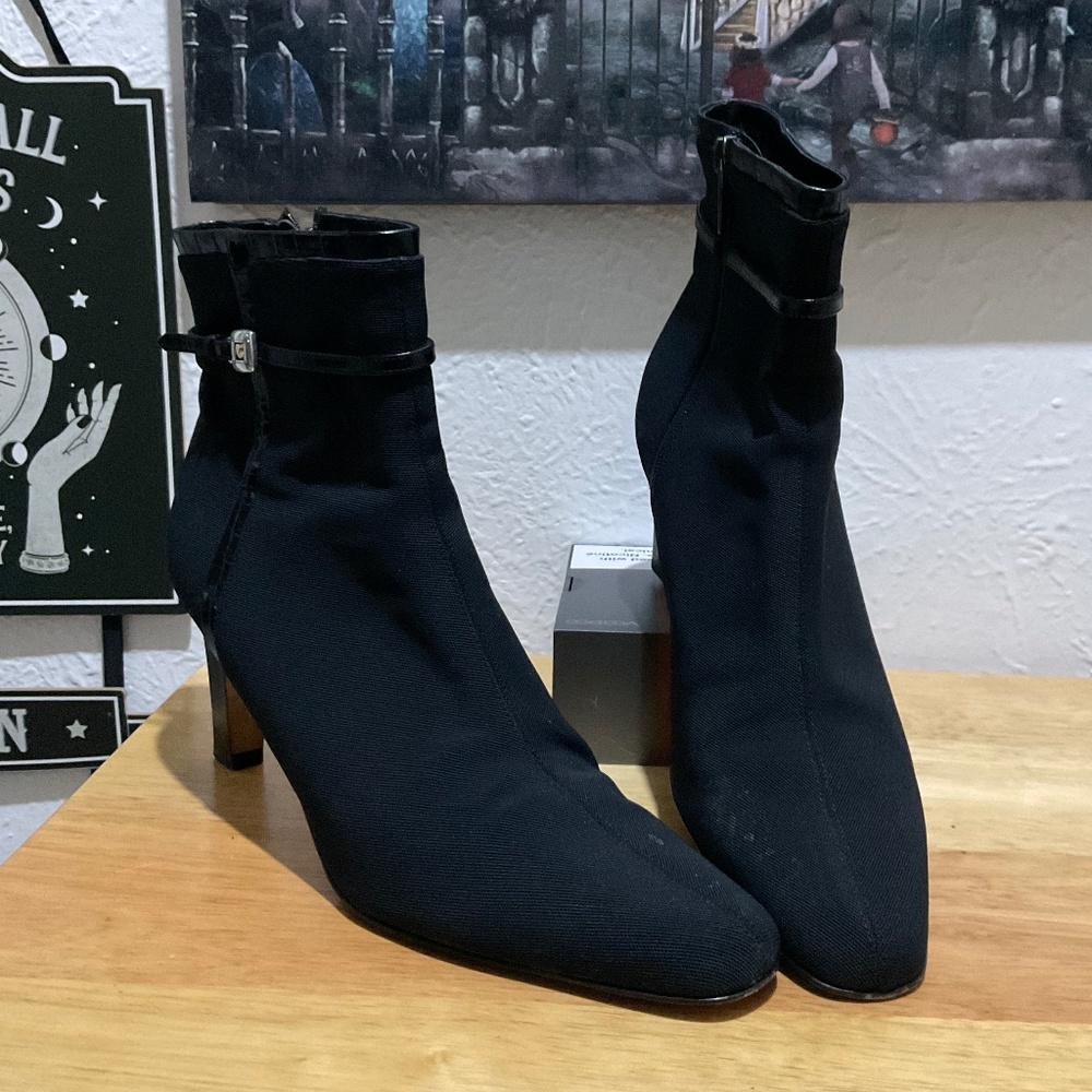 Brighton Regina 176 Black fabric ankle boot